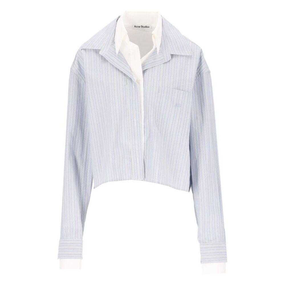 Acne Studios Women Layered Striped Shirt
